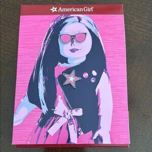 American Girl Pink and Purple pins